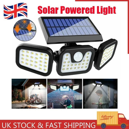 Head led solar - 3-head, 74