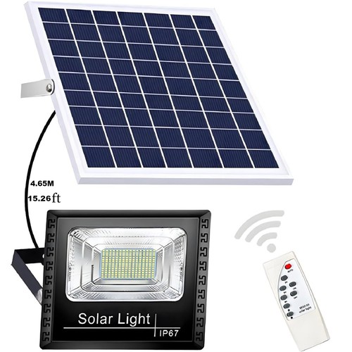 Solar street flood light dusk - street,