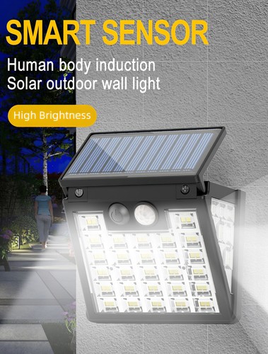 Solar power led pir - pir, motion