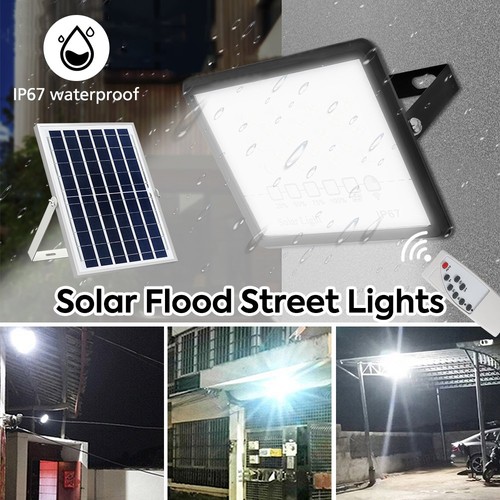 Led solar flood lights - solar, dusk