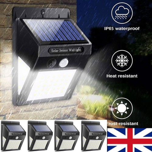 40led solar sensor flood - 4x,